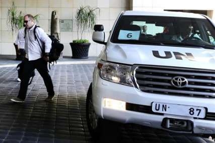 تیراندازی به خودرو بازرسان سازمان ملل در سوریه