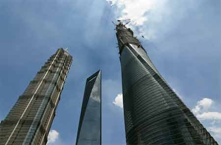 تکمیل بلند‌ترین برج آسیا