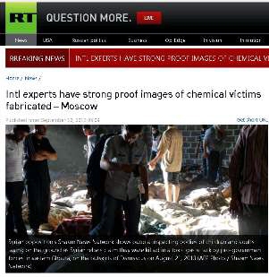 راشاتودی: دلایل قاطعی برای جعلی بودن تصاویر حملات شیمیایی در سوریه وجود دارد