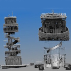 نقشه‌برداری سه‌بعدی از داخل برج پیزا در کمتر از ۲۰ دقیقه 