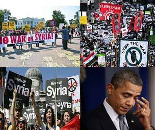 مخالفت شدید مردم آمریکا مداخله نظامی در سوریه
