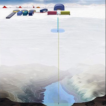 آثار حیات در یک دریاچه قطب جنوب