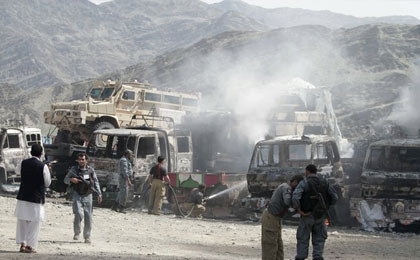 حمله طالبان به پاسگاه‌های پلیس افغانستان با ۲۱ کشته وزخمی 