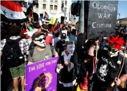 برگزاری تجمع های ضد جنگ در شهرهای مختلف آمریکا