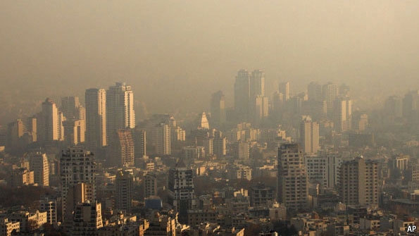 air pollution in tehran