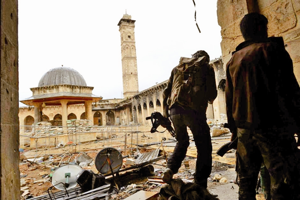تخریب شدید آثار تاریخی در سوریه 