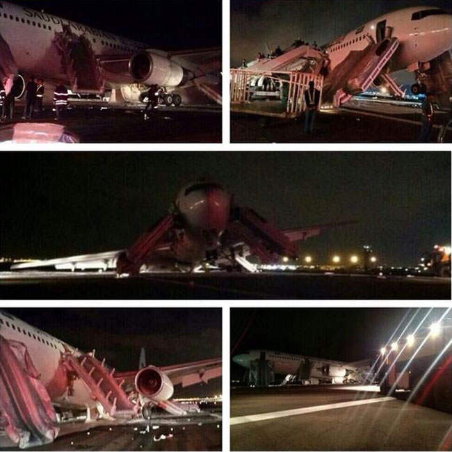 سقوط هواپیما زائران ایرانی در مدینه