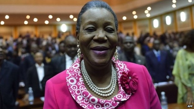 سامبا پانزا، نخستین زن رئیس‌جمهور در آفریقای مرکزی