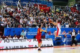 فیلم دیدار نفس‌گیر بسکتبال ایران و قزاقستان؛ صعود هیجانی به فینال در سه ثانیه پایانی