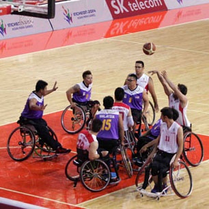 سومین پیروزی پیاپی بسکتبال با ویلچر ایران