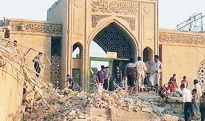 داعش ۲ مقبره دینی دوره عباسی را درتکریت منفجرکرد 