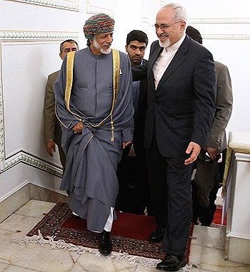ظریف و وزیر امورخارجه عمان