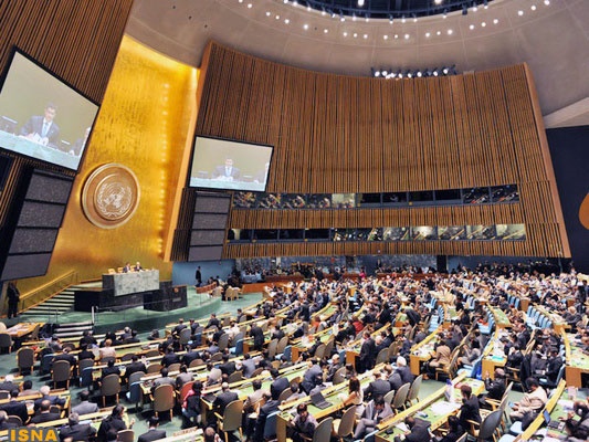 رای مثبت سازمان ملل به قطعنامه حق مردم فلسطین در تعیین سرنوشت خود 