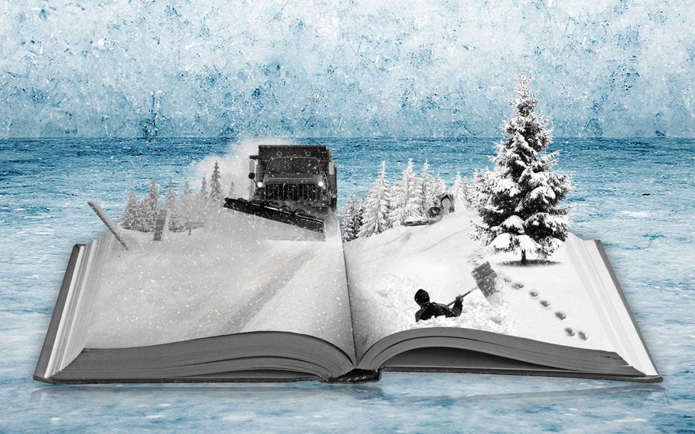 Книги зима