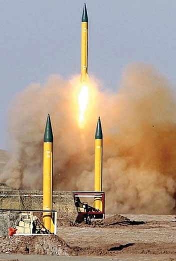 توان راهبردی موشک های بالستیک ایرانی