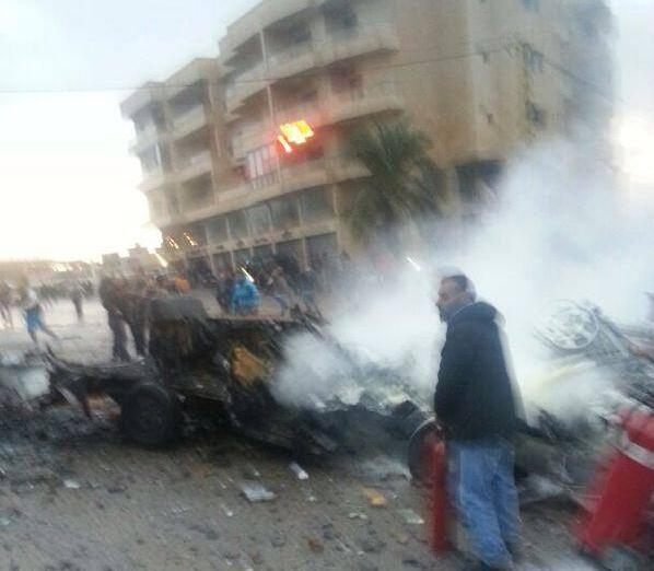 انفجار تروریستی در منطقه شویفات بیروت پایتخت لبنان
