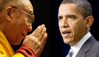 اوباما با دالایی لاما دیدار کرد 