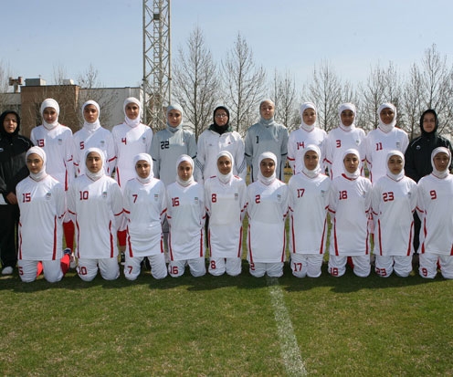 تیم فوتبال بانوان جوان ایران