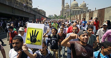 اعتراض حامیان اخوان به نامزدی السیسی در انتخابات مصر
