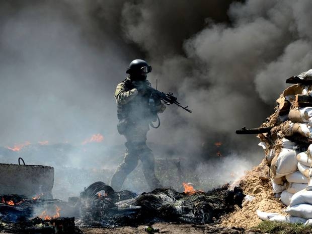 افزایش تنش در شرق اوکراین پس از انفجار در فرودگاه کراماتورسک 