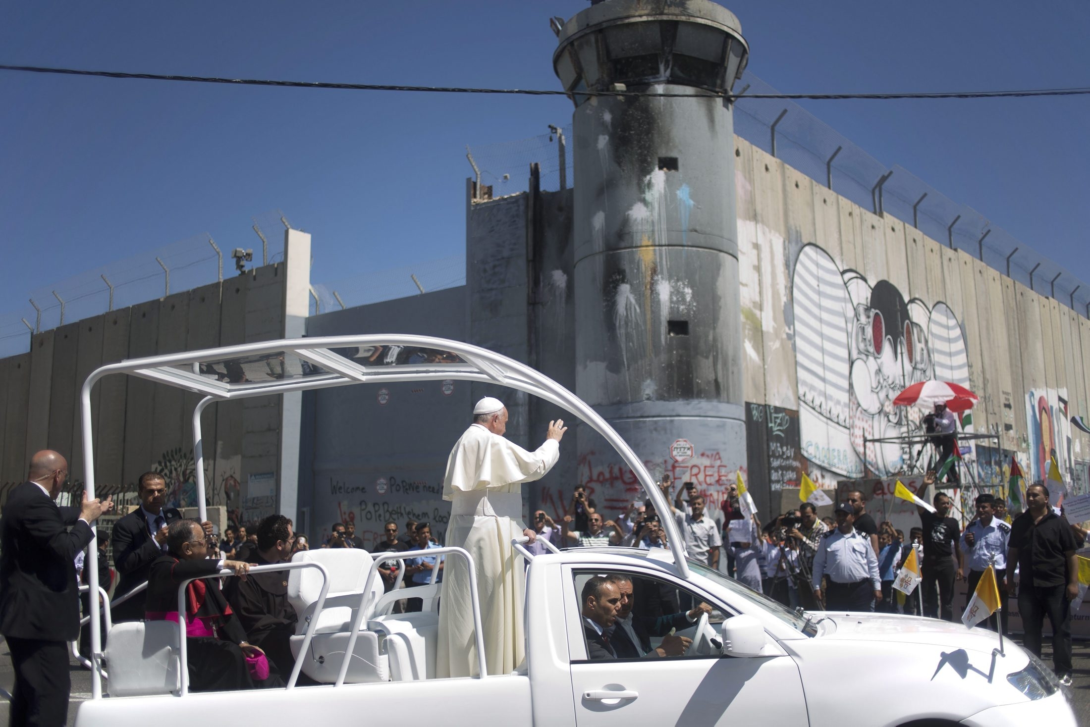خواسته مسیحیان فلسطین از پاپ