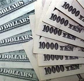 yen dollar money