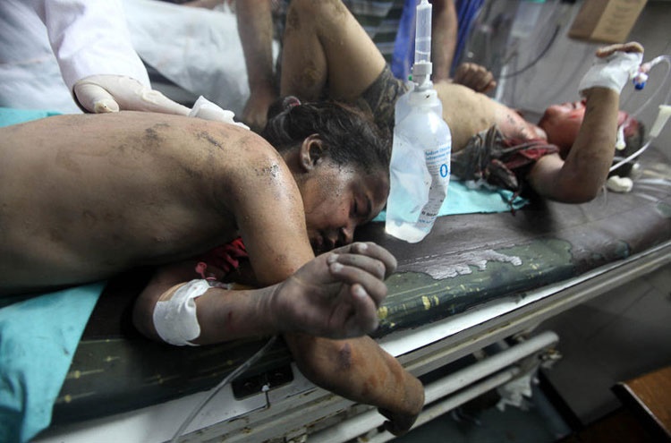  تصاویری از جنایت‌های صهیونیست‌ها در غزه