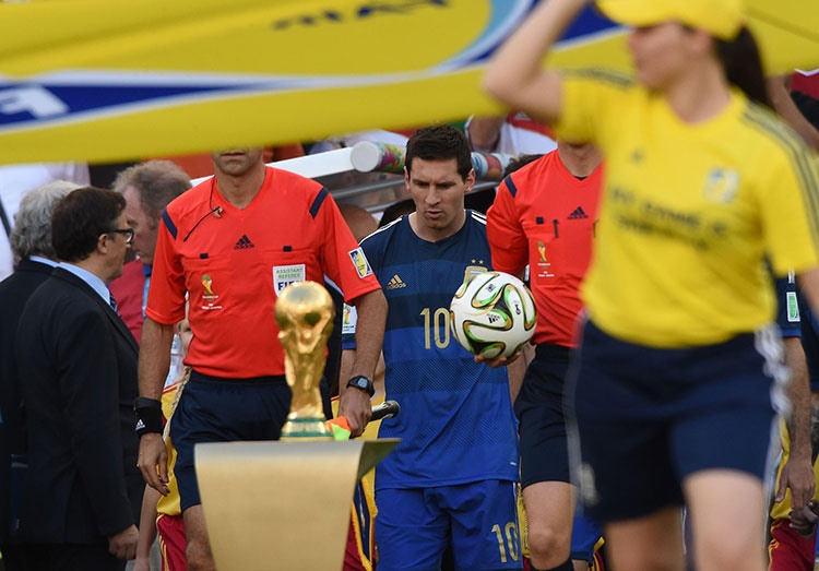 تصاویر متن و حاشیه از فینال جام جهانی فوتبال ۲۰۱۴ 