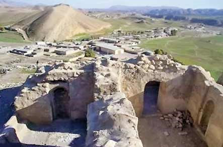 تخریب قلعه‌های ساسانی ایلام براثر زلزله 