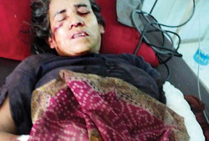 زن هندی پلنگ مهاجم را کشت
