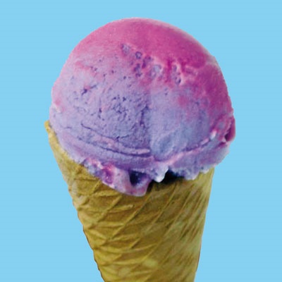 بستنی را لیس بزن و رنگی کن