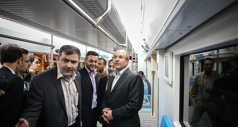 مراسم بهره‌برداری از ۸۸ واگن متروی تهران و حومه