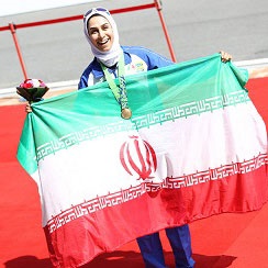 سولماز عباسی مدال برنز روئینگ را به دست آورد