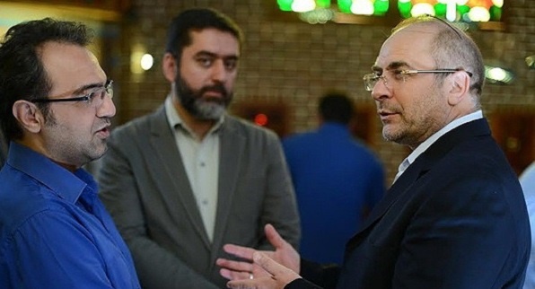 حضور شهردار تهران در پشت صحنه سریال پرده نشین