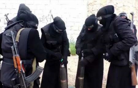  زنان انگلیسی پلیس ویژه داعش در الرقه سوریه