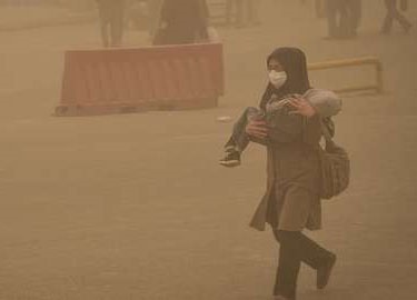 مزارع متروکه خوزستان منشاء گرد و غبار