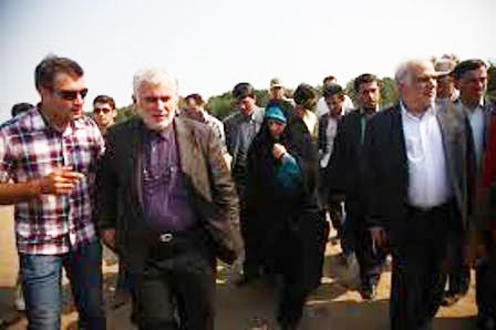 رئیس سازمان حفاظت محیط زیست از تالاب میانکاله بهشهر بازدید کرد