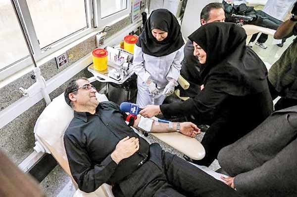دکتر هاشمی -اهدای خون