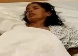 عکس زن هندی در بیمارستان