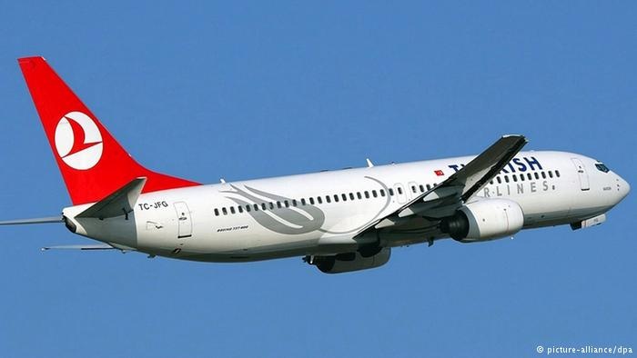 فرود اضطراری هواپیمای ترکیه در پی تهدید تروریستی