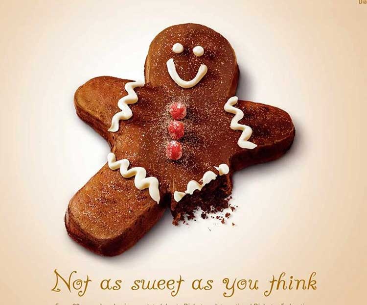 تبلیغات خلاق به مناسبت روز جهانی دیابت