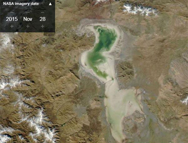 ۷۰۰ کیلومتر مربع از دریاچه ارومیه آبگیری شد 