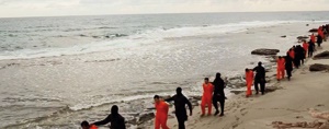 داعش فیلمی از سر بریدن ۲۱مسیحی مصری در لیبی را منتشر کرد.