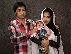 بهزاد جوان‌ترین پدر ایرانی