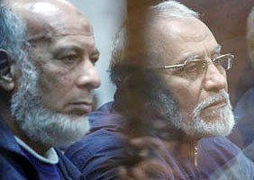 اعلام برای ۴ رهبر اخوان‌المسلمین مصر و حبس ابد برای ۱۳تن دیگر