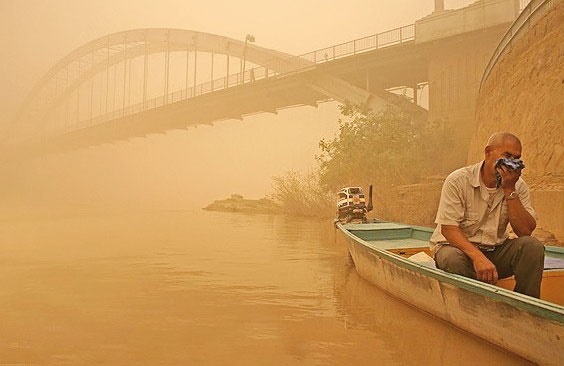 خوزستان-آلودگی هوا