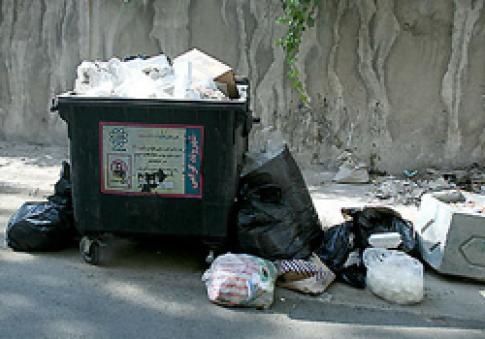 تولید زباله -تهران