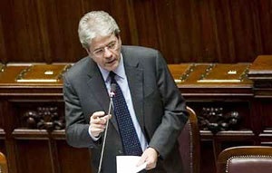 پائولو جنتیلونی وزیر خارجه ایتالیا