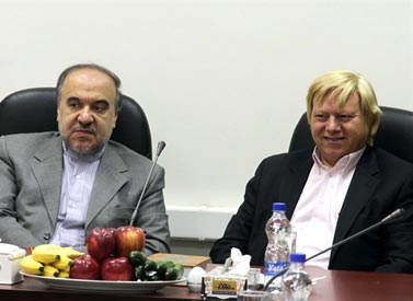محمد بهشتی و مسعود سلطانی فر