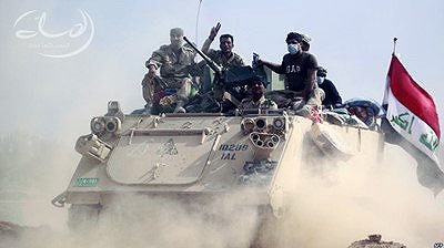 درگیری‌ ارتش عراق با داعش در بیجی و اطراف رمادی